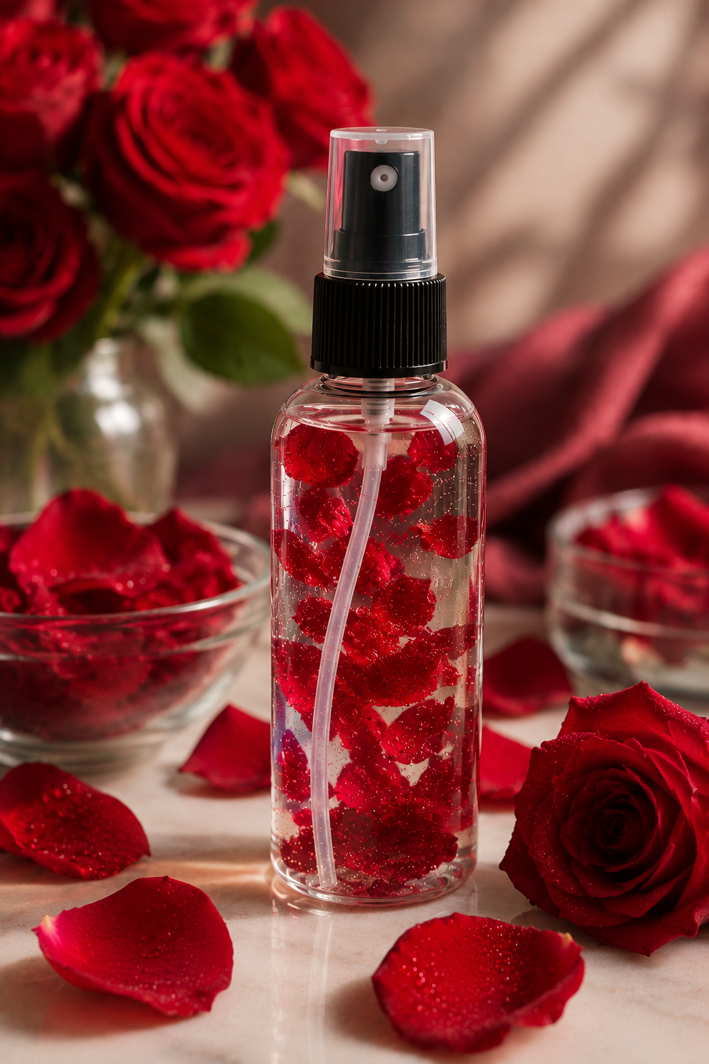Rosewater Veil Hydrating Facial Mist